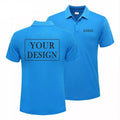 Good Quality Men's T-shirt Polo T Shirts for Men Plain T-shirt Golf Plus Size Knit Polo T Shirts Custom Logo for Men