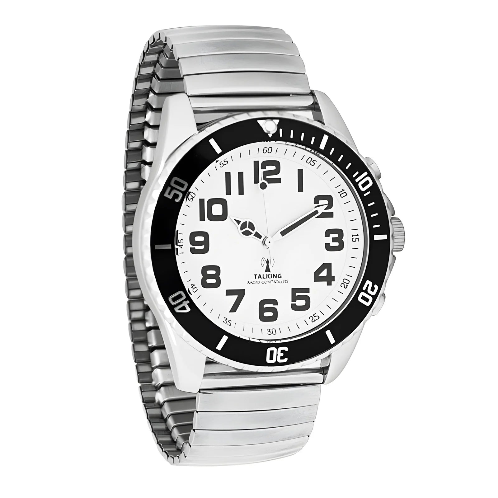 Atomic English Talking Watch for Seniors Men and Women Talking Time With  Loud Alarm Clock Visually Impaired
