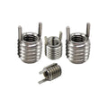 Stainless Steel Imperial Miniature Key Locking Thread Inserts 6-32 Fully Threaded Anti-corrosion Rust Resistant Wear Resistant 2
