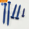 MALAXY Tapcon Screws Concrete Anchors 1/4 Hex Washer Head Tapcon Concrete Screws