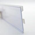 Plastic Extrusion Profile Scanner Rails Shelf Edge Data Strip PVC Data Strips for Supermarket Shelves