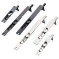 Modern Solid Stainless Steel Automatic Sliding Door Window Lock Self-Closing Latch Spring Aluminum Alloy Bolt for Villa