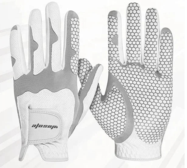 Factory Wholesale Custom logo Soft Breathable and Wear-resistant Nanometer Material Nano PU Material Men Left Hand Golf Glove