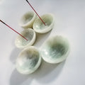2025 Crystals Crystal Bowl Bowls Wholesale Natural Folk Crafts New Jade Incense Bowl Natural Crystal