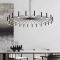 Nordic Art Minimalist Metal Hanging Lamp Luxury Led Lighting Chandelier Pendant Lights for Dining Living Room Chandeliers