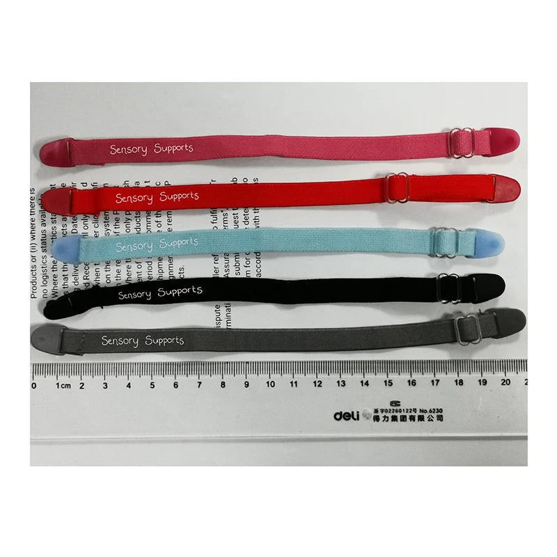 Adjustable Snapping Clip on Elastic Glasses Strap Customisable Logo Printing Kids' Optical Eyewear Accessories