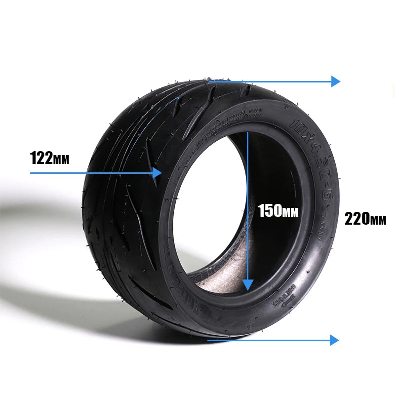 Superbsail Electric Scooter 10x4.50-6 Vacuum Tyre 10*4.50-6 Tubeless Tire Bike Wheel Electric Scooter Parts Accessories