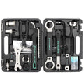Cyclists 18 1 Professional Bicycle Repair Tools Multi MTB Tire Chain Repair Tool Spoke Wrench Kit Hex Screwdriver Premium Alloy