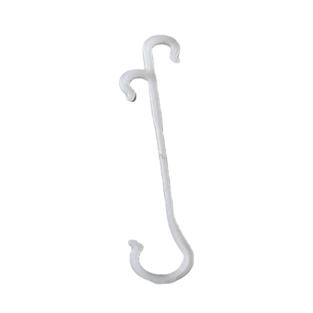 Reasonable Price Horticulture Pepper Hook Greenhouse Tomato Pepper Clips Plastic J Hook
