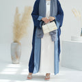 Loriya 2026 Islamic Clothing Linen Reversible Cardigan Women's Dresses Open Abaya Women Muslim Dress Dubai Abaya Eid Ramadan