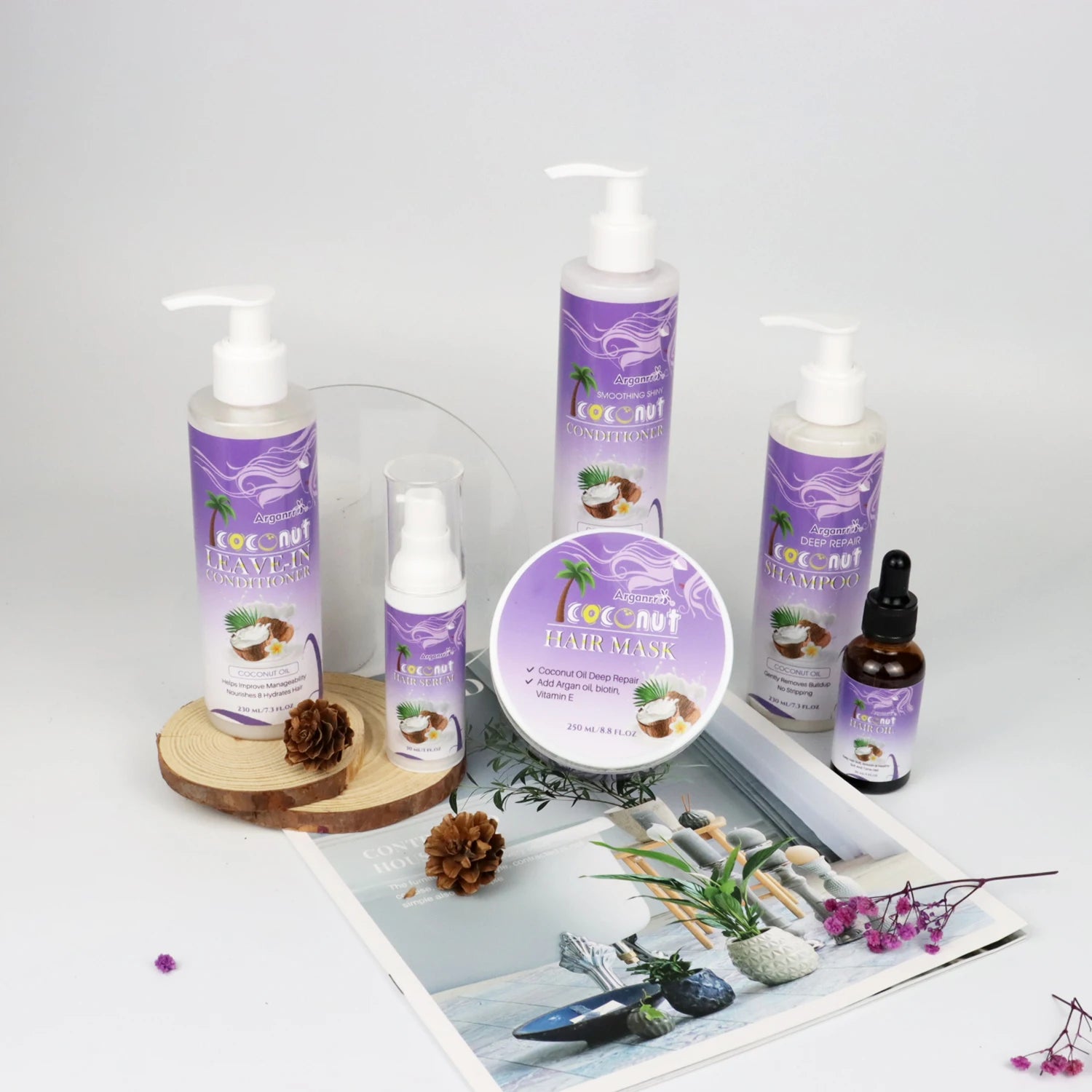 Private Label 4C Hair Care Kit Keratin Moisturize and Repair Hair Care Products for Curly Hair