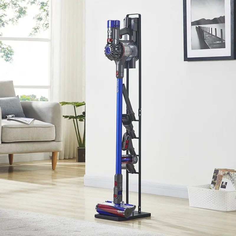 Creative Metal Display Stand for Vacuum Cleaner Convenient Charging Rack with Perforation-Free Organization for Tools