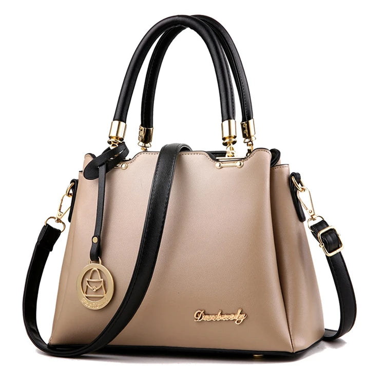 Private Label Shenzhen Leather Tote Lady Handbags Woman Bags Luxury Famous Brands