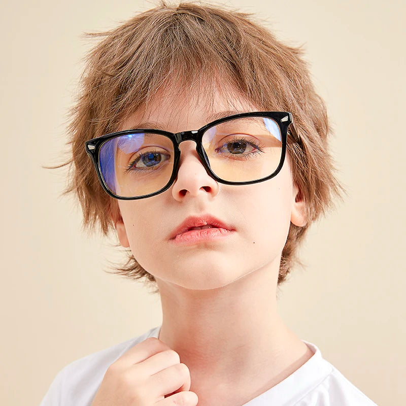 95755 DropShipping Kids Blue Light Blocking Glasses Myopia Frames Children Adjustable Eye Protection Computer Glasses