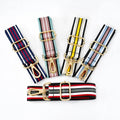 Deepeel SW097 3.8cm Adjustable Shoulder Straps Handbag Accessories Striped Bag Webbing for Camera Bag