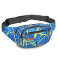 Custom Logo Fanny Pack Men Oxford Fabric Outdoor Running Chest Bag Wholesale Nylon Crossbody Mobile Phone Bag for Women