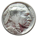 Replica 1913 P/D/S In Recess Buffalo Five Cents Non Magnetic Custom Metal Coins
