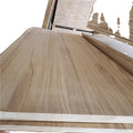 Shantong Paulownia Kereste Timber Wood Box Shelves Paulownia Board Solid Wood Pane for Interior Decoration