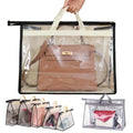 PVC Foldable Handbag Dust Bags Storage Organizer for Closet Zipper Hanging Storage Bag for Handbags Storage Box Storage Box