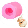 B-3013 Food Grade Silicone Mold 3D Handmade Sheep Design Soap Mold Silicone Candle Mold DIY Handmade Candle Mould