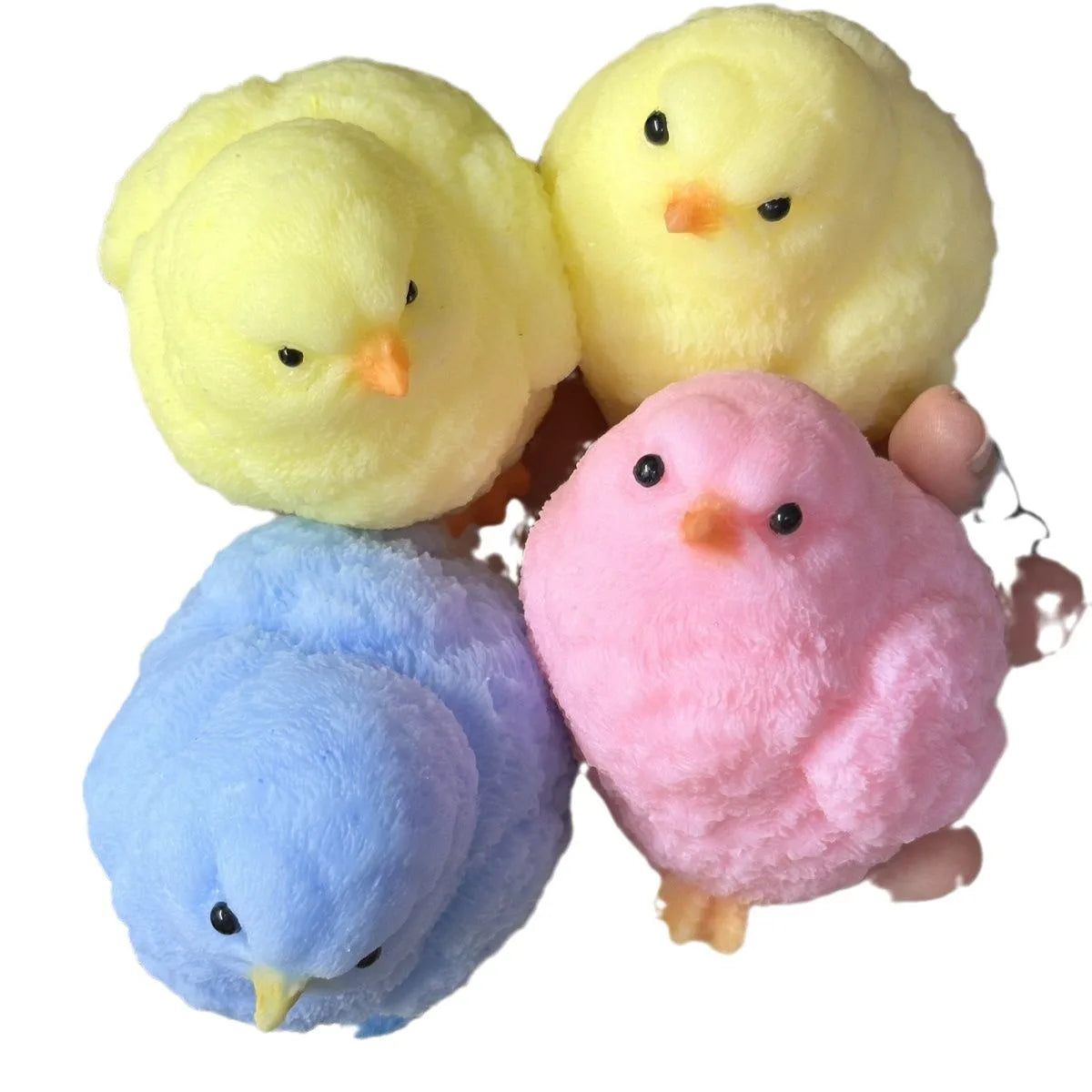 Handmade Taba Squishy Chick Ultra Soft Squishy Fidget Toys Silicone Mochi Squishy Chicken Promotional Toys