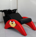 Modern Synthetic Leather Kids Shampoo Chairs for Salon Workshop Use