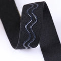 in Stock Elastic Tapes with Wave Line Pattern Silicone Coating Non-Slip Webbing for Clothes