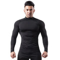 Sports Tight Fitting Clothes for Men in Autumn and Winter High Stretch Speed Dry Sweat Clothes Training and Fitness Clothes