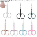 New Professional Russian Style Dead Skin Scissors Stainless Steel Manicure Beauty 3.0C Eyebrow Scissors Nail Dead Skin Clipper