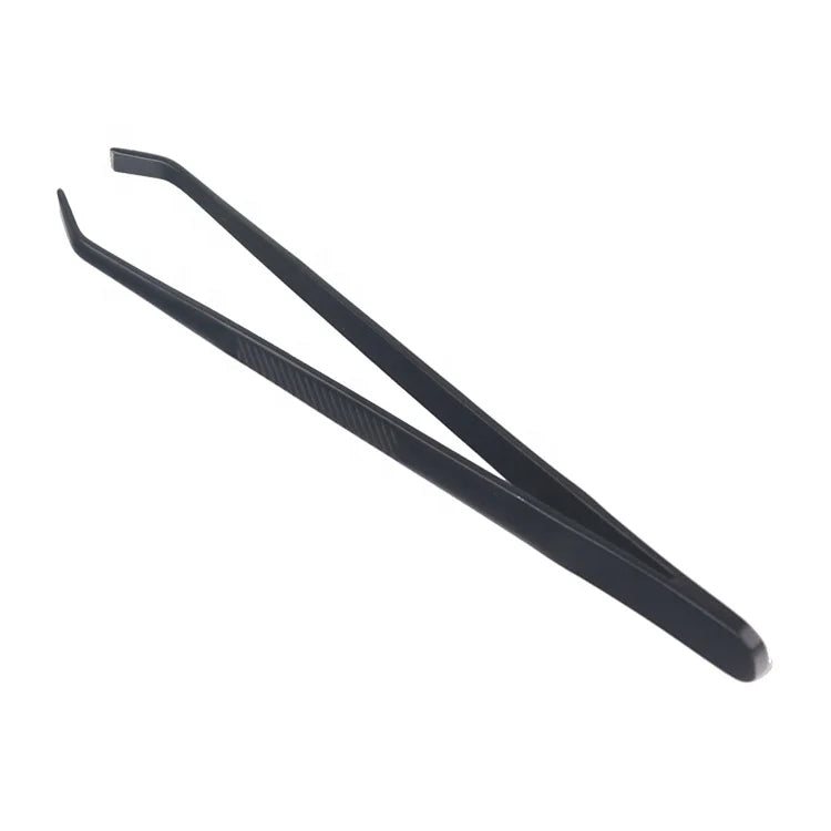 Professional Fine Stainless Steel Pointed Volume Eyelash Extension Tweezers Wholesale Eyelash Applicator With Private Label