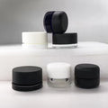 5ml Glass Jar Uv Protection 1 Gram Childproof Round/Square Jar Glass Concentrate Jars Packaging