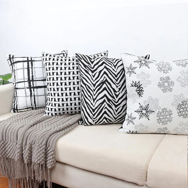 Amity Geometric Pillow Cover Minimalist Home Decoration Office Chair Thickened Custom Sofa Pillow Cushion Case Cover