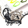 Wholesale Garment Accessories High Quality Elastic Cord Button Loop Round for Dress