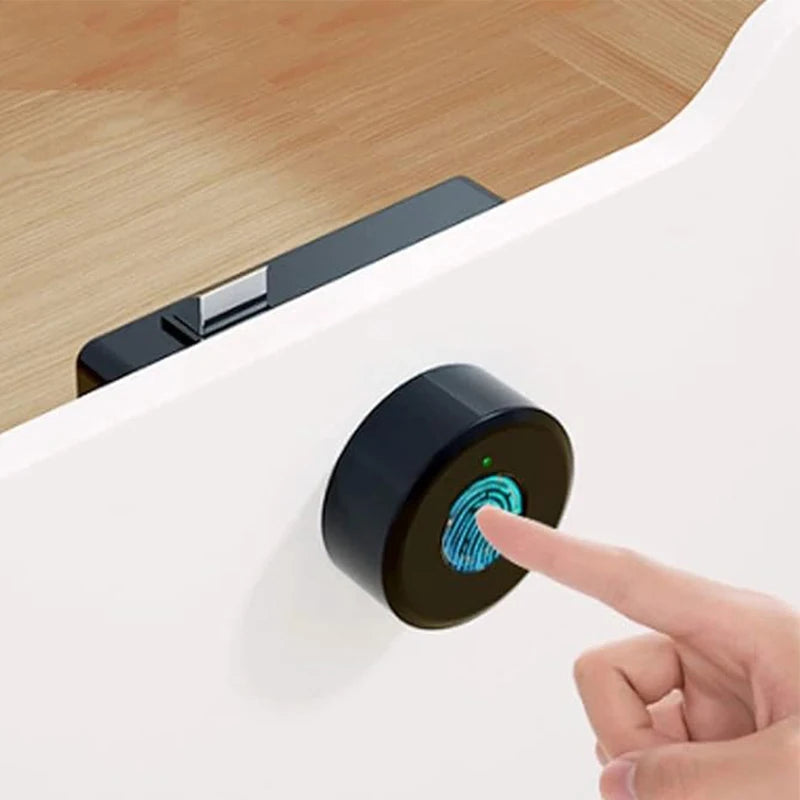 Control Wifi Furniture Electronic Cabinet Semiconductor Reader Smart Biometric Fingerprint Recognition Bedroom Lock Chest Drawer