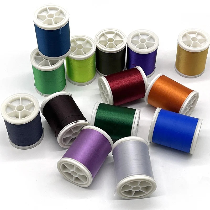 TN03 450 Yards/Spool NCP Thread Guide Rod Building Repair Wrapping Fishing Line Thread Accessory Nylon Fibers Jig Hook Tying