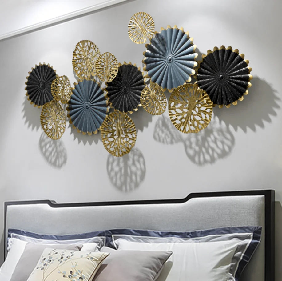 Luxury Oversized Handmade Decorative Farmhouse Metal Wall Art Home Decor