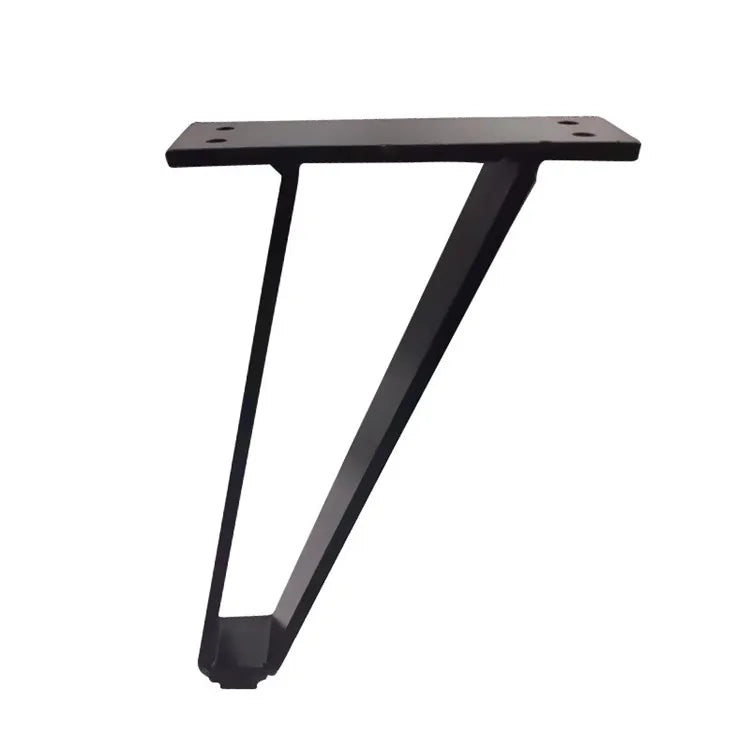 5 Inches Black Steel Sofa Support Legs Height 13cm Luxury Furniture Legs Accessories SL-178