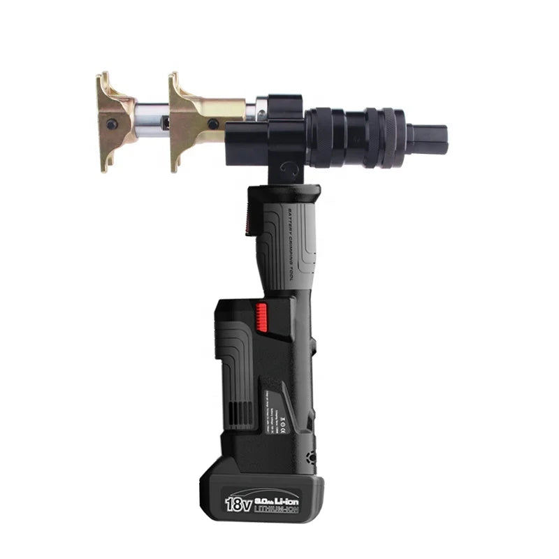 PZ-1240PE Battery Powered DC 18V 1.5Ah Cordless Hydraulic PEX Compressing Press Expand Crimping Tool Pipe Fittings 23mm Stroke