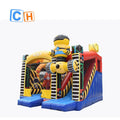 New Design Inflatable Robot Bouncer for Kids Inflatable Cartoon Combo for Sale