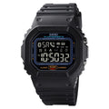 Skmei 1629 Men Sport Wristwatch Pedometer Fitness Waterproof Digital Smart Watch