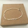 15 Inch /16 Inch/18inch Nature Baroque FRESHWATER PEARL Choker NECKLACE nice CLASP - Rhodium Plating 5-6 mm Pearl