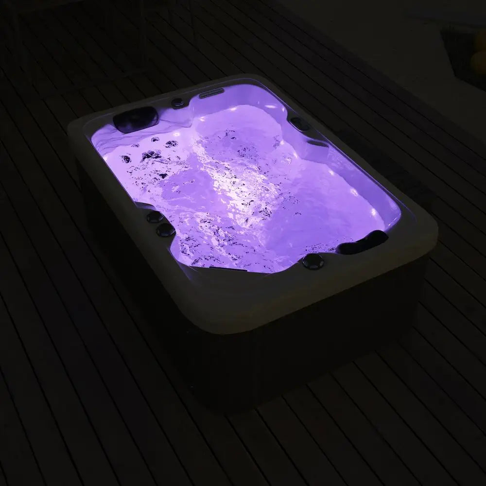 Modern Luxury 2-Person Hot Tub High Quality Acrylic Whirlpool Spa Bathtub Balboa for Home Garden for Hotels Factory Wholesale
