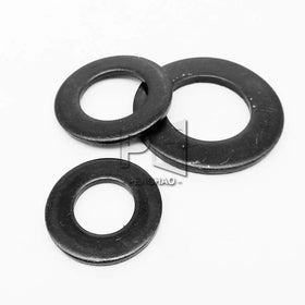M2 M2.5 M3 M4 M5 M6 M8 M10 M12 M14 M16 M20 M22 M24 GB97 DIN125 Black Grade 8.8 Carbon Steel Flat Washer Plain Gasket Pad