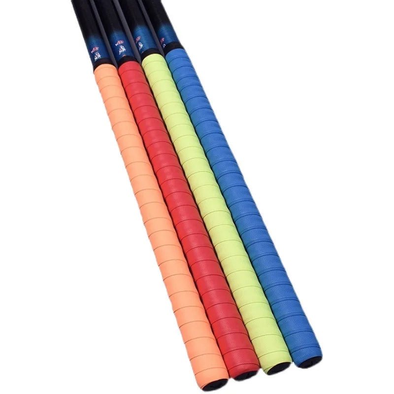 New 2m Blank Holder Non-slip Keel Elastic Baseball Sweatband Fishing Rod Handle Leather