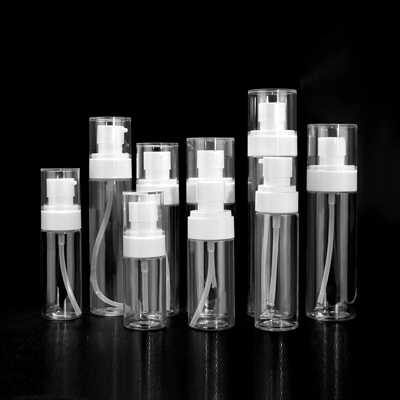 Cosmetic Packaging  30ml 50ml 60ml  100ml 120ml 250ml clear PET Plastic Spray Bottle for  Toner Lotion