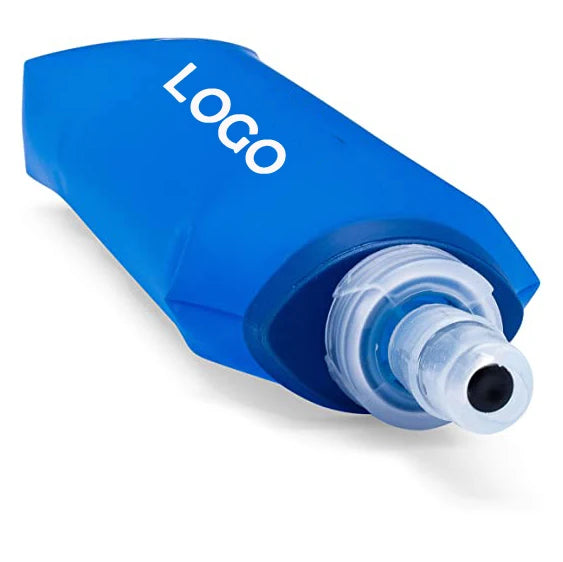 500ml Tpu Folding Softflask Water Bottles Bpa-free Collapsible Water Bottles for for Trail Running for Hydration Pack