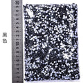 Bling Big Bag 1KG Plastic Bag Packaging Ss10 Ss20 Strong Glue Crystal AB Hot Fix Rhinestones in Bulk