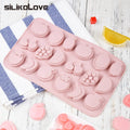 Silikolove 18-Cavity Silicone Fruit Ice Cube Tropical Fruits Chocolate Candy Fondant Mold MegaBDM