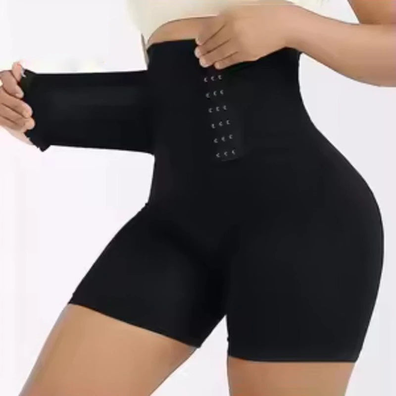 Womens High Waist Front Hook Tummy Control Underwear Panty Body Slimming Butt Lifter Underwear Shorts