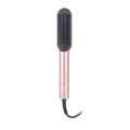 Advanced Negative Ionic Flat Iron Steam Hair Straightener Brush Anti-Scald Steamer 30s Fast Heating Hair Straightener Comb